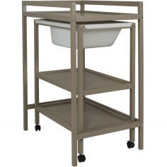 Table à langer avec baignoire Basic Stone - Quax