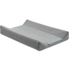 Housse de matelas à langer Bliss knit storm grey gris (50 x 70 cm)