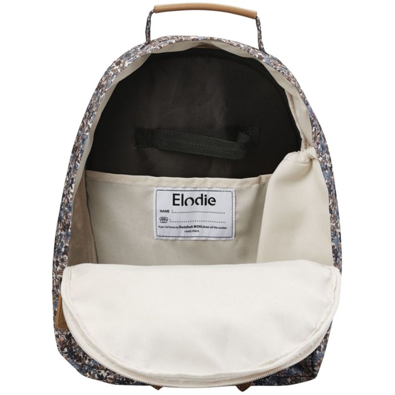 Sac à dos Midi Blue Garden Elodie Details Produit ouvert 3