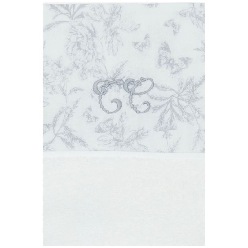Housse de matelas à langer Toile de Jouy gris Tartine et Chocolat Produit 2