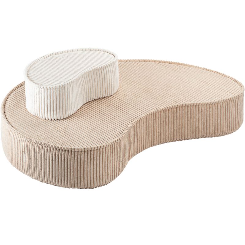 Chaise longue Brown Sugar velours côtelé Wigiwama
