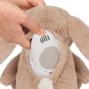 Peluche bruit blanc rechargeable Milo lapin beige  par FLOW