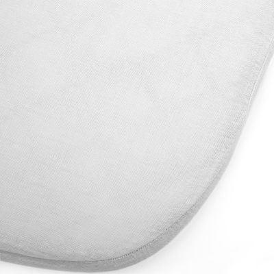 Drap housse pour lit bébé Kimi White (120 x 66 cm)