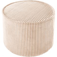 Pouf Brown Sugar velours côtelé - Wigiwama