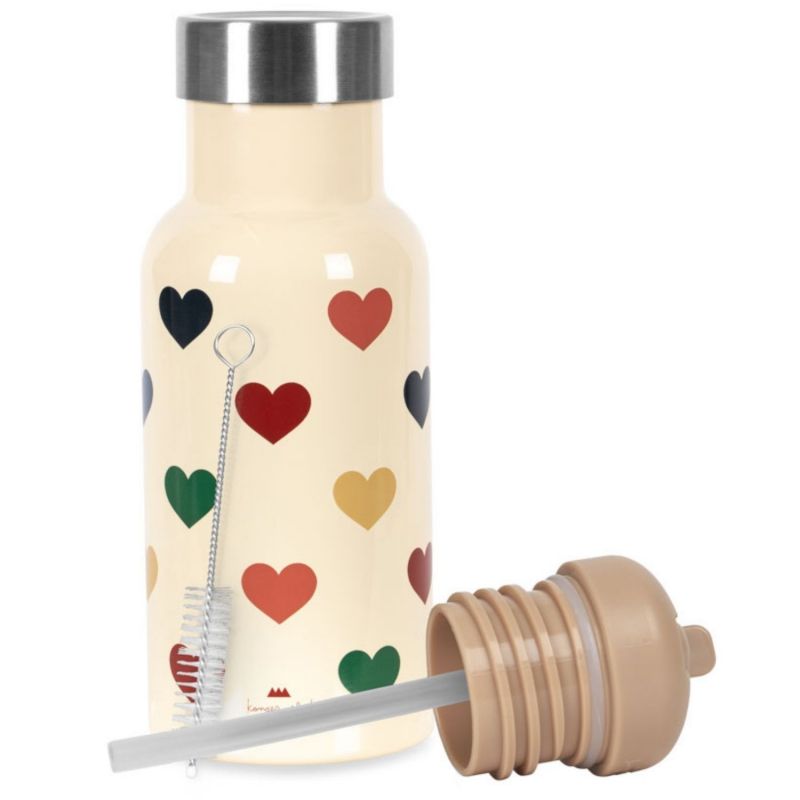 Gourde isotherme Bon Coeur Coloré Konges Slojd Produit 1