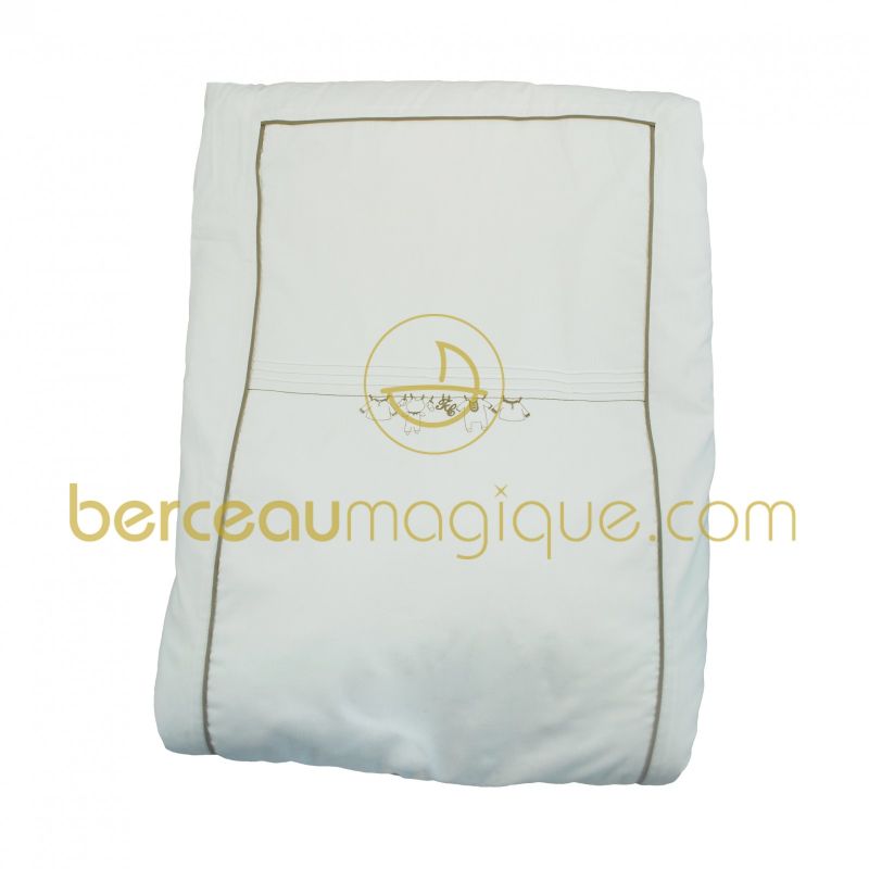 Couvre lit blanc Trousseau (60 x 120 cm) Tartine et Chocolat