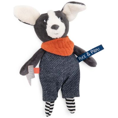 Petit chien Puce Puce et Pilou (19 cm)