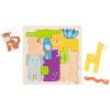 Puzzle en bois Safari (11 pièces) Goki Produit 2