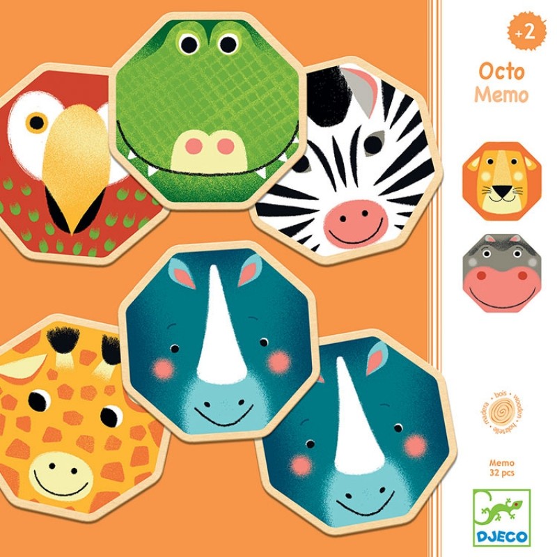 Jeu de memory Octo Memo Djeco