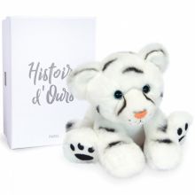 Coffret peluche bébé tigre Terre sauvage (18 cm)  par Histoire d'Ours