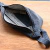 Sac banane L Sasha Denim Gris Hindbag Ambiance 3