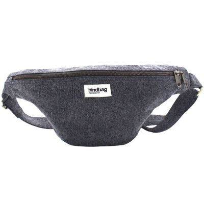 Sac banane L Sasha Denim Gris