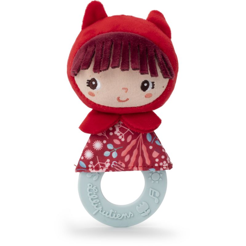 Hochet de dentition Chaperon Rouge Lilliputiens Produit 1 grande taille