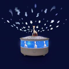 Veilleuse projecteur d'étoiles Sophie la Girafe rechargeable