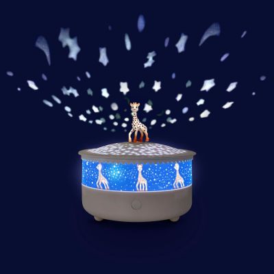 Veilleuse projecteur d'étoiles Sophie la Girafe rechargeable