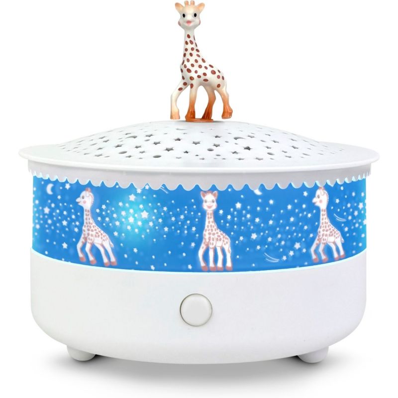 Veilleuse projecteur d'étoiles Sophie la Girafe rechargeable Trousselier Produit 1