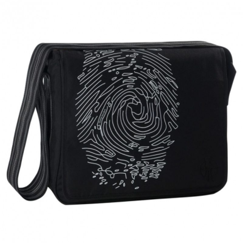 Sac à langer mallette Casual Empreinte noir Lässig