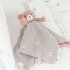 Doudou Ours réversible rose Jour et Nuit Orso Noukie's Ambiance 2