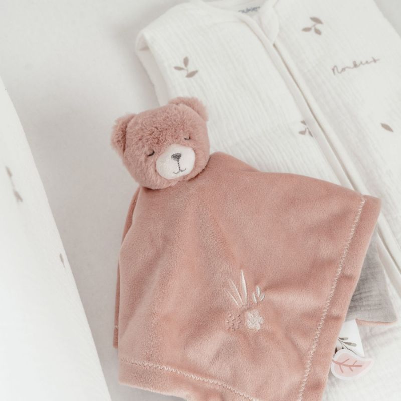 Doudou Ours réversible Jour et Nuit Orso Noukie's Ambiance 4