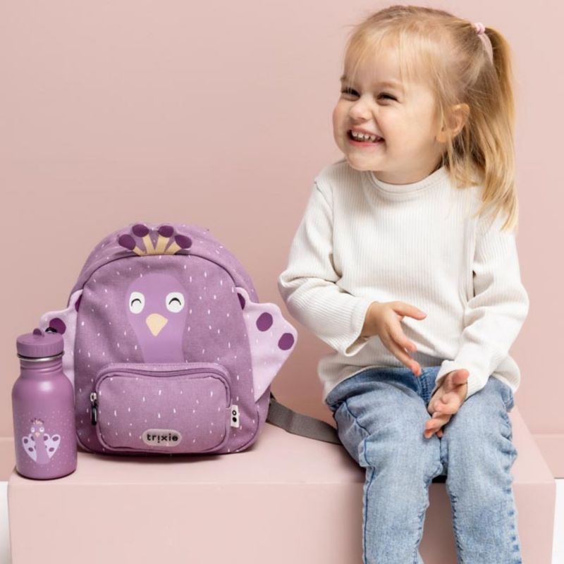 Sac à dos bébé Mrs. Peacock Trixie Ambiance 2