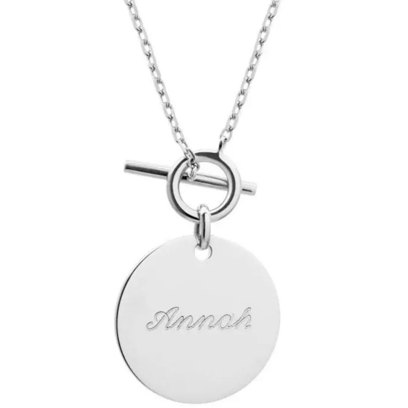 Collier chaîne Arbre de vie personnalisable (argent) Petits trésors Produit 3
