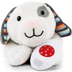 Peluche bruit blanc ou musicale Dexy le chien - Reconditionné - ZAZU