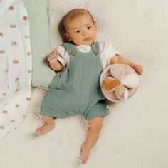 Lot de 2 langes Elephants (70 x 70 cm)