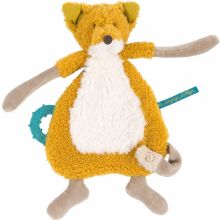 Doudou de dentition renard Chaussette Le voyage d'Olga  par Moulin Roty