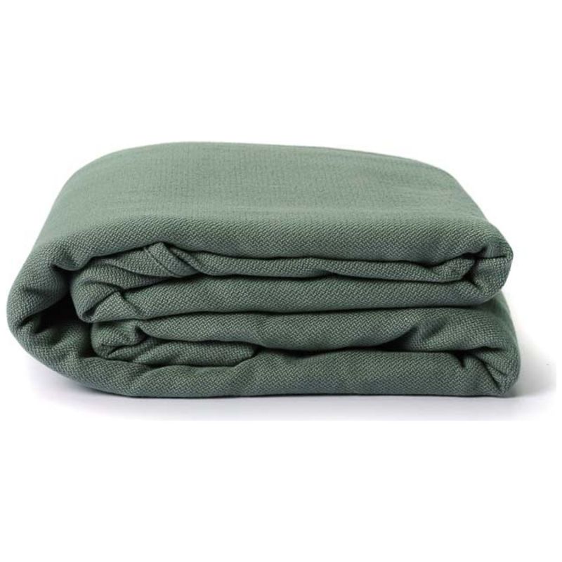 Echarpe de portage Vert Eucalyptus en coton bio (4m10) NéoBulle Produit 1