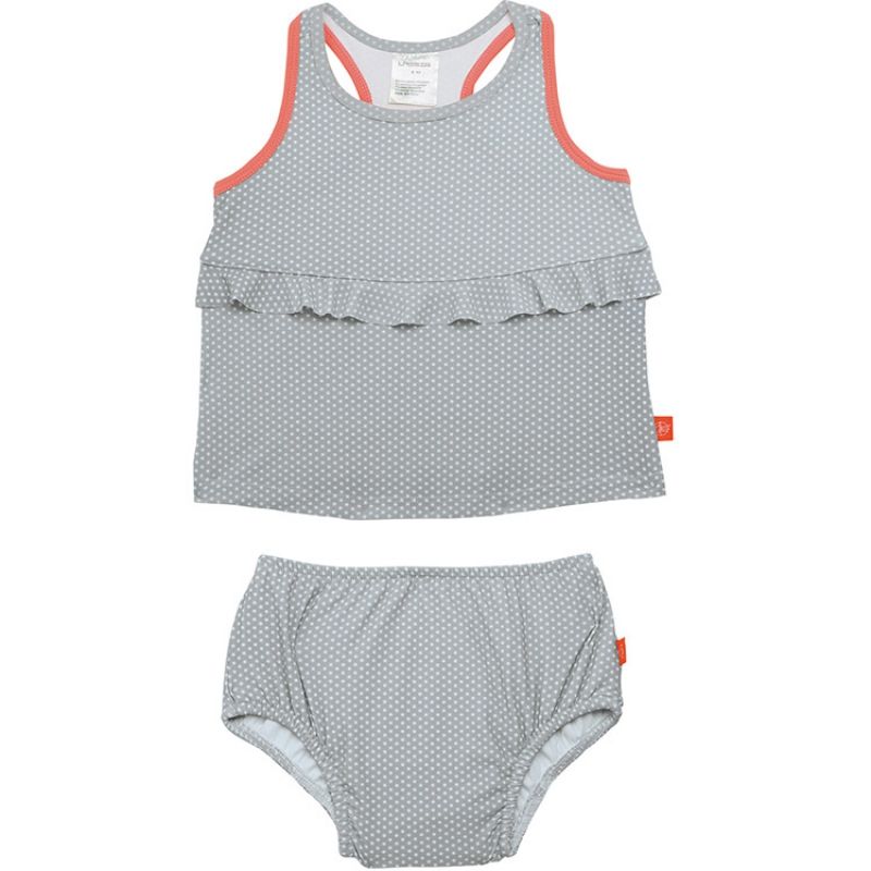 Maillot de bain 2 pièces Tankini Splash & Fun polka à pois gris (36 mois) Lässig