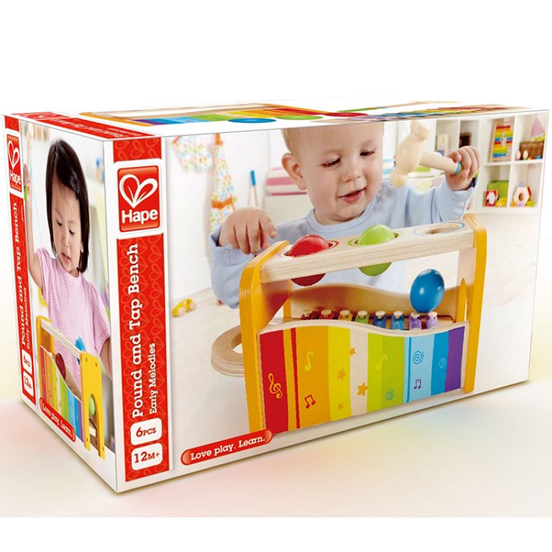 Banc à marteler avec xylophone - Reconditionné Hape Produit 8