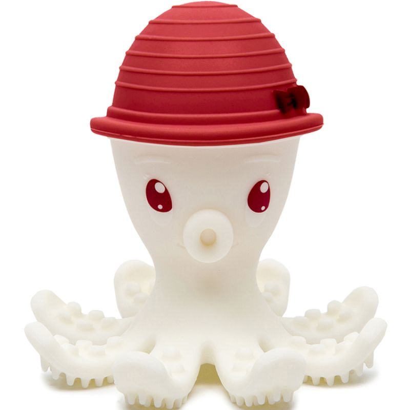 Pieuvre de dentition 3D Monbella  bordeaux Baby to Love