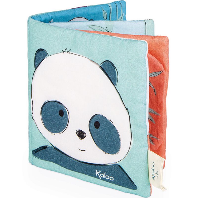 Livre bébé en tissu cache-cache Panda WWF Kaloo