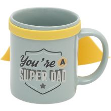 Mug avec cape You're a super dad  par Mr. Wonderful
