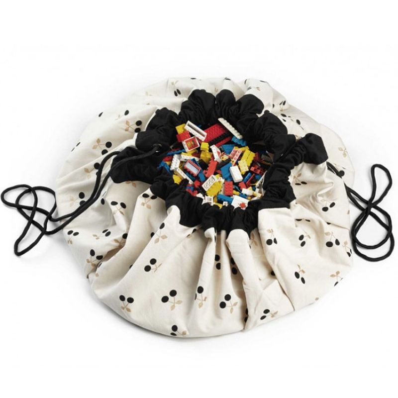 Sac à jouets 2 en 1 cerise doré Play&Go