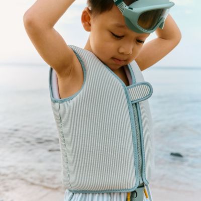 Gilet de natation Dove Seersucker Peppermint-Sandy (3-4 ans)
