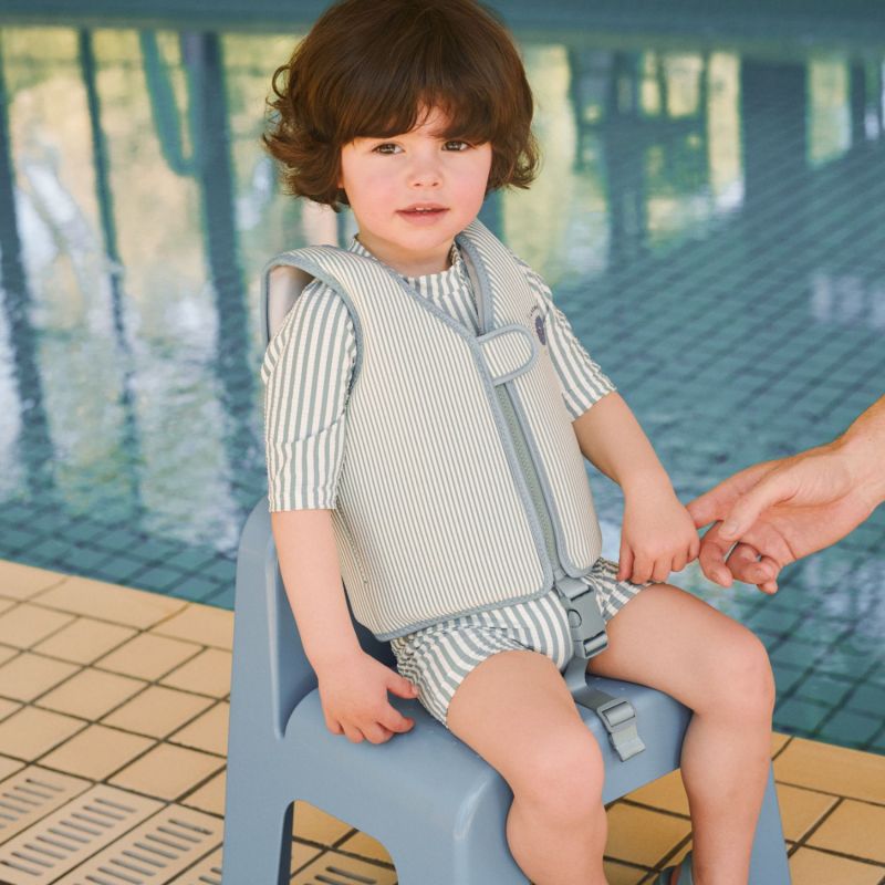 Gilet de natation Dove Seersucker Peppermint-Sandy (3-4 ans) Liewood Ambiance 9