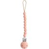 Attache sucette Hera Powder Pink Mushie Produit 1