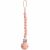 Variation Rose du produit Attache sucette Hera Powder Pink de la marque Mushie