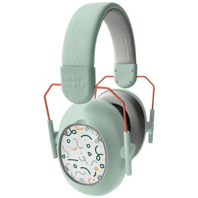 Casque anti-bruit Ã  coques interchangeables KIDYNOISE vert d'eau