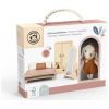 Chambre pour maison de poupée avec lapin Speedy Monkey Packaging 3