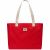 Variation Rouge, rose du produit Sac cabas Claude Coeur Carmin de la marque Hindbag