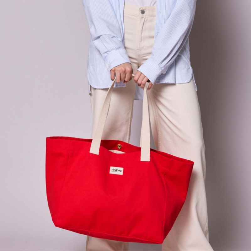 Sac cabas Claude Coeur Carmin Hindbag Ambiance 6