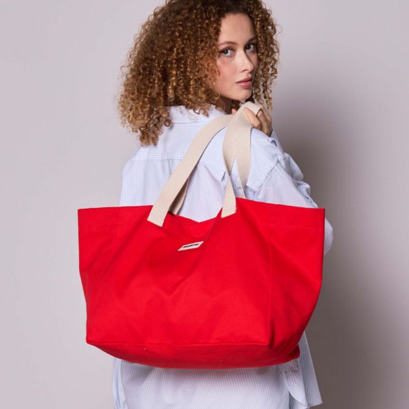 Sac cabas Claude Coeur Carmin Hindbag Ambiance 7