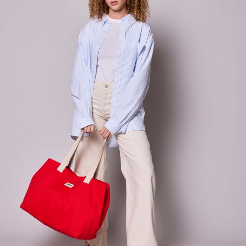 Sac cabas Claude Coeur Carmin Hindbag Ambiance 8