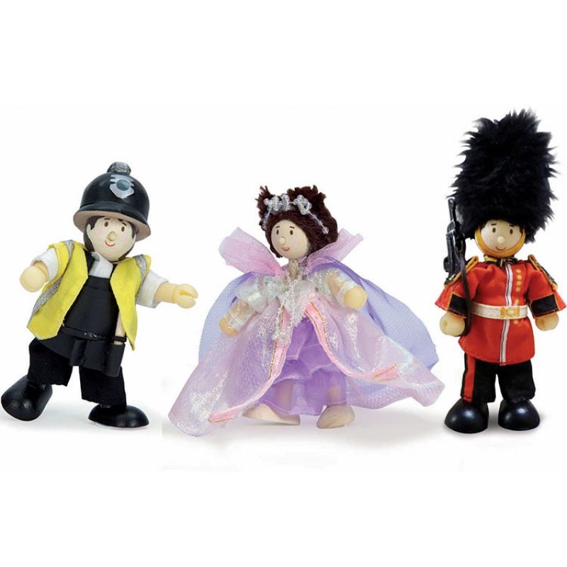 Lot de 3 figurines Coeur de Londres (9 cm) Le Toy Van