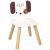 Variation Blanc, marron, noir du produit Chaise enfant Chien de la marque Janod 