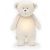 Variation Blanc du produit Peluche veilleuse Ours vintage blanc polaire de la marque Moonie