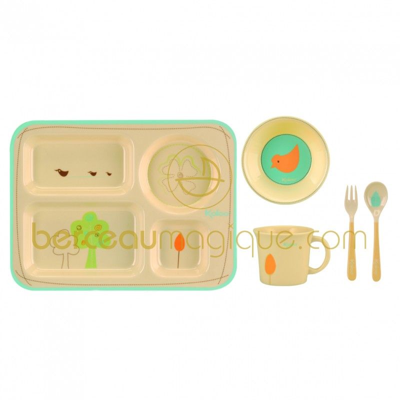 Coffret repas avec plateau Pure Kaloo
