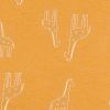 Gigoteuse en jersey bio chaude Mix & Match ocre TOG 1-2 (50 cm)  par Noukie's